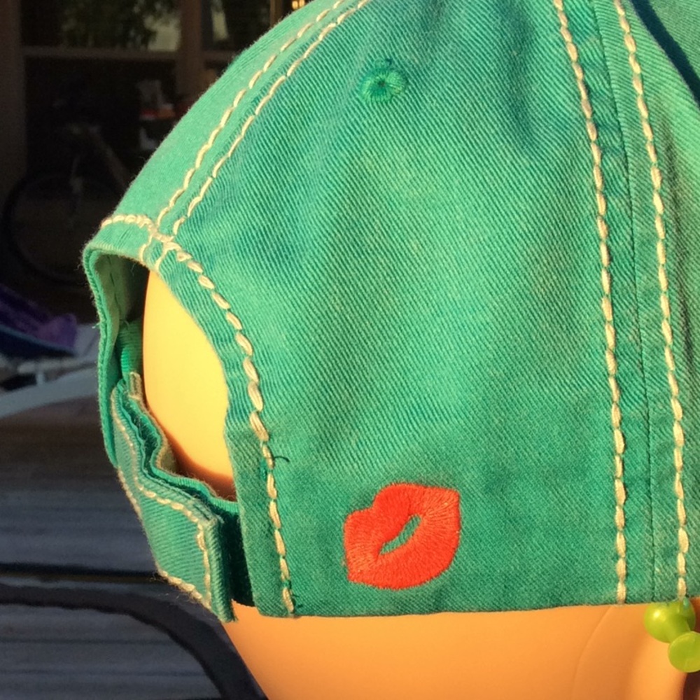 Distressed Denim Cap - Picture 3 of 4